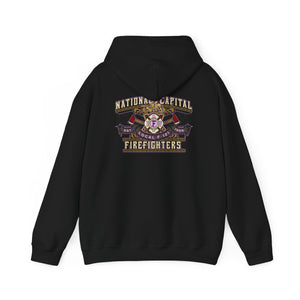 APPROVED FOR ON DUTY WEAR Naval District Washington IAFF Local F-121 Breast Cancer Hoodie 2024