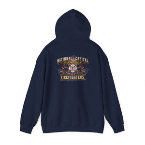 APPROVED FOR ON DUTY WEAR Naval District Washington IAFF Local F-121 Breast Cancer Hoodie 2024