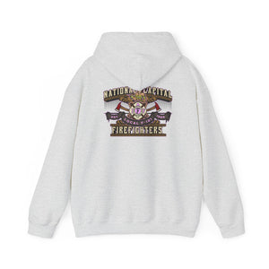 APPROVED FOR ON DUTY WEAR Naval District Washington IAFF Local F-121 Breast Cancer Hoodie 2024