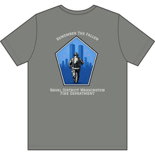 Load image into Gallery viewer, Remember The Fallen Firefighter Tee – Naval District Washington Memorial Shirt