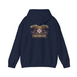 APPROVED FOR ON DUTY WEAR Naval District Washington IAFF Local F-121 Breast Cancer Hoodie 2024