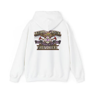 APPROVED FOR ON DUTY WEAR Naval District Washington IAFF Local F-121 Breast Cancer Hoodie 2024