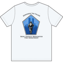 Load image into Gallery viewer, Remember The Fallen Firefighter Tee – Naval District Washington Memorial Shirt