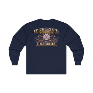 Naval District Washington IAFF Local F-121 Breast Cancer Long Sleeve Shirt 2024