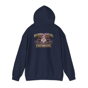 Duty Naval District Washington IAFF Local F-121 Breast Cancer Hoodie 2025
