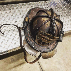 Fire Helmet Chin Strap - 1st In Leather